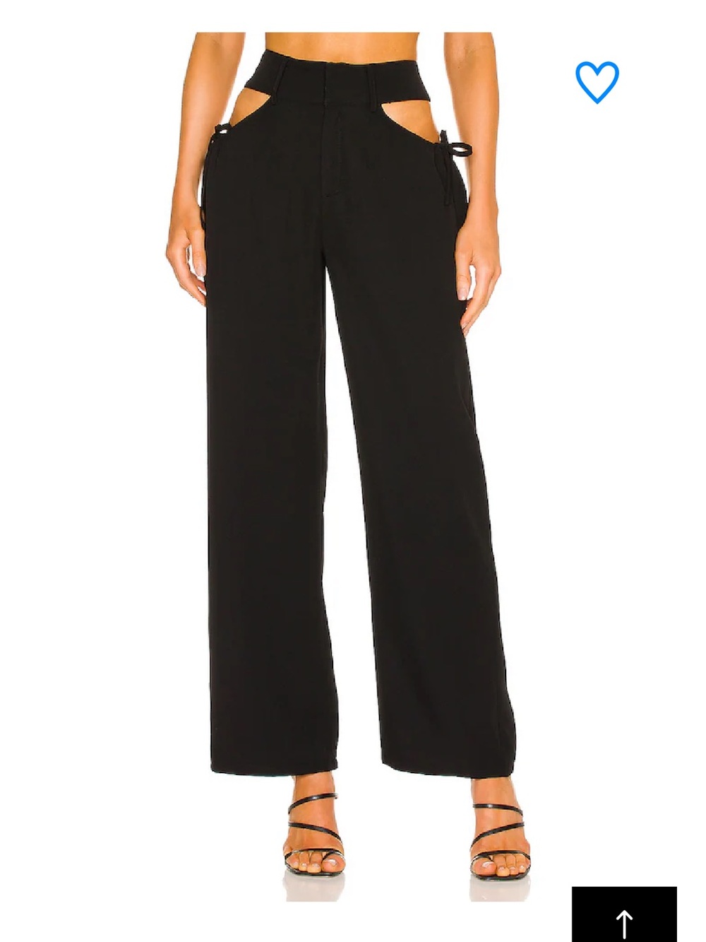 Superdown Revolve Benny Pant High-Waist Cutout Pant XS
